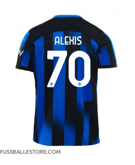 Günstige Inter Milan Alexis Sanchez #70 Heimtrikot 2023-24 Kurzarm